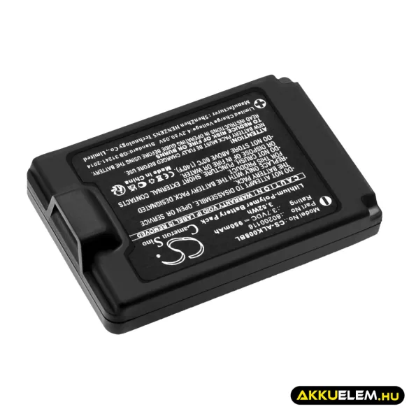 Utángyártott Autec Daru távirányító Li-Polymer akkumulátor 3.7V 950mAh 80200116, TA1370-00 - CameronSino