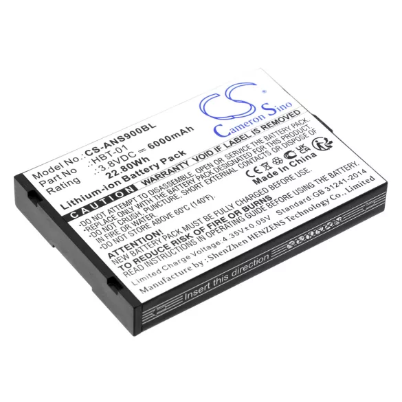Utángyártott Aisino Fizetési terminál Li-ion akkumulátor 3.8V 6000mAh HBT-01 - CameronSino