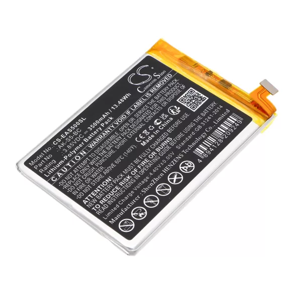 Utángyártott Emporia mobil Li-Polymer akkumulátor 3.85V 3500mAh AK-S5 (V2), AK-S5-BC - CameronSino