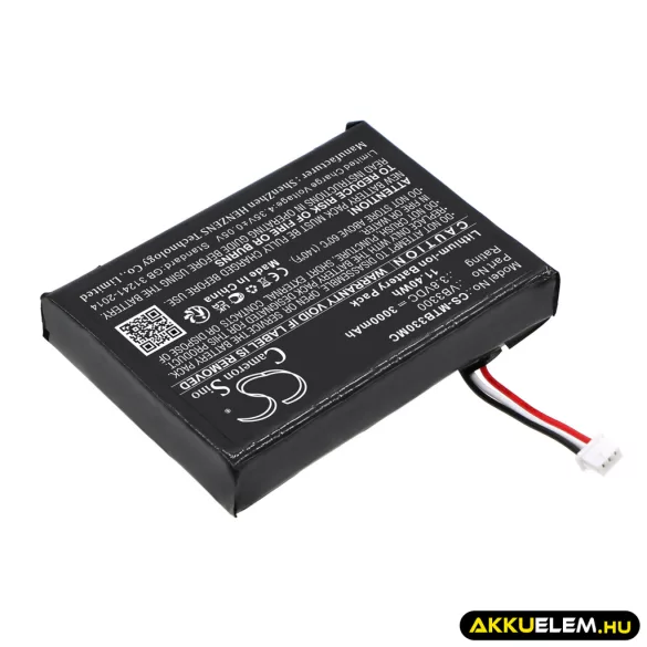 Utángyártott Motorola Testkamera Li-ion akkumulátor 3.8V 3000mAh VB3300 - CameronSino