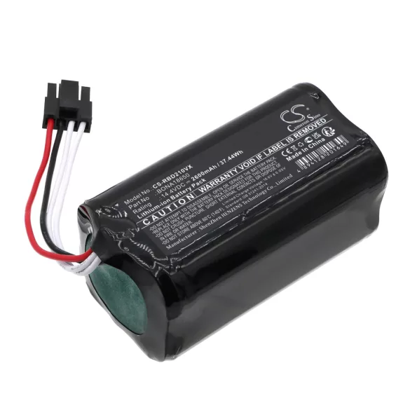 Utángyártott RobZone porszívó Li-ion akkumulátor 14.4V 2600mAh 4INR19/66, 18650-4SF1L - CameronSino