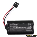 Utángyártott RobZone porszívó Li-ion akkumulátor 14.4V 2600mAh 4INR19/66, 18650-4SF1L - CameronSino