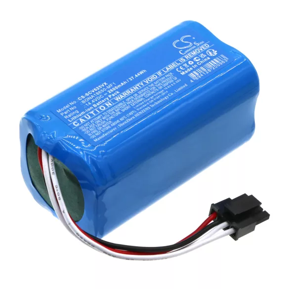 Utángyártott Sencor porszívó Li-ion akkumulátor 14.4V 2600mAh BONA18650-MF1, 4INR19/66 - CameronSino