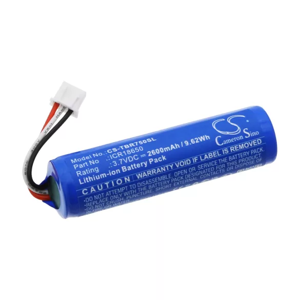Utángyártott Triplett egyéb Li-ion akkumulátor 3.7V 2600mAh ICR18650 - CameronSino