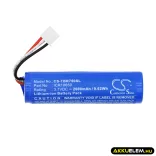 Utángyártott Triplett egyéb Li-ion akkumulátor 3.7V 2600mAh ICR18650 - CameronSino
