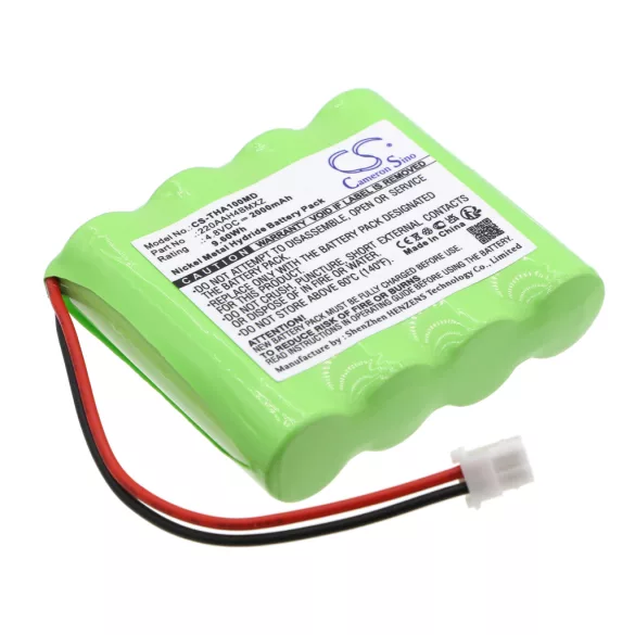 Utángyártott I-Tech Orvosi Ni-MH akkumulátor 4.8V 2000mAh 220AAH4BMXZ, 11205-C - CameronSino