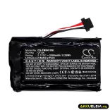 Utángyártott TomTom GPS Li-ion akkumulátor 3.7V 2500mAh VF3W, LHA11133000 - CameronSino