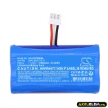 Utángyártott VeriFone Fizetési terminál Li-ion akkumulátor 7.4V 2600mAh INR18650-2S1P - CameronSino