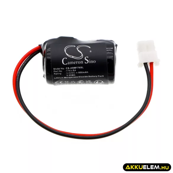 Utángyártott Allen Bradley PLC Li-MnO2 elem 3V 850mAh 1763-BA, CR14250SE-AB - CameronSino