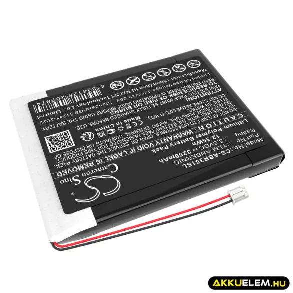Utángyártott Anbernic Játékkonzol Li-Polymer akkumulátor 3.8V 3250mAh YLM-ANBERNIC - CameronSino