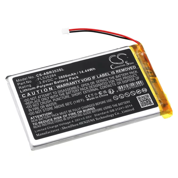 Utángyártott Anbernic Játékkonzol Li-Polymer akkumulátor 3.8V 3800mAh FL535284 - CameronSino