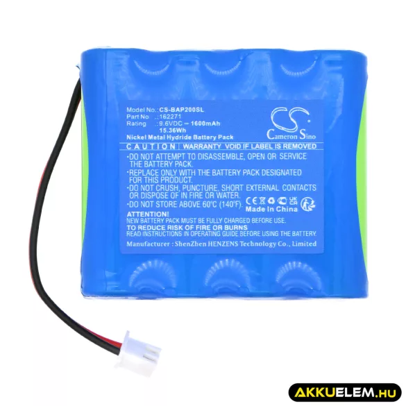Utángyártott Beurer ápolási eszköz Ni-MH akkumulátor 9.6V 1600mAh 162271 - CameronSino