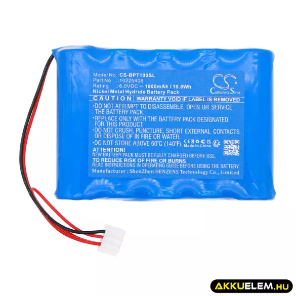Utángyártott Benning egyéb Ni-MH akkumulátor 6V 1800mAh 10225406 - CameronSino