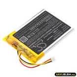 Utángyártott Corsair Vezeték nélküli fejhallgató Li-Polymer akkumulátor 3.7V 1400mAh AHB504258 - CameronSino