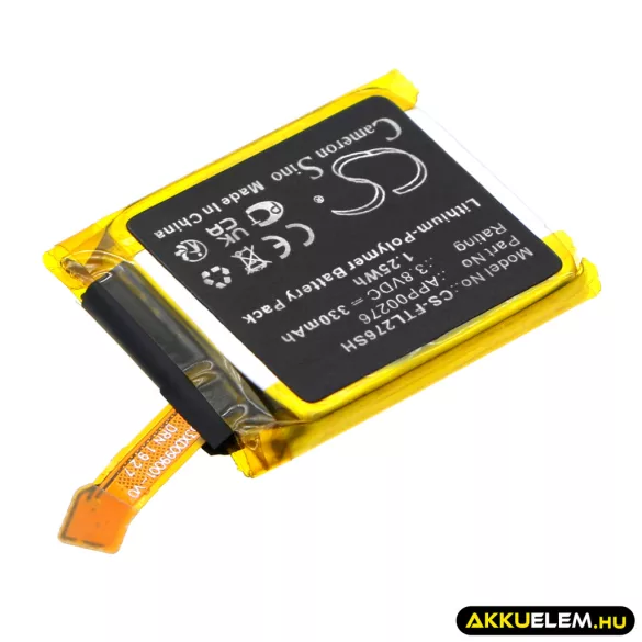 Utángyártott Fossil Okosóra Li-Polymer akkumulátor 3.8V 330mAh APP00276 - CameronSino