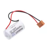 Utángyártott GE Fanuc PLC Li-MnO2 elem 3V 1200mAh B9670CH, D100-AB10 - CameronSino