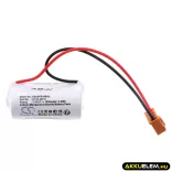 Utángyártott GE Fanuc PLC Li-MnO2 elem 3V 1200mAh B9670CH, D100-AB10 - CameronSino
