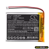 Utángyártott Moonybaby Babafigyelő Li-Polymer akkumulátor 3.7V 2000mAh FT525068P - CameronSino