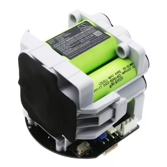 Utángyártott Roidmi porszívó Li-ion akkumulátor 29.6V 2200mAh 8iSR18650-2200-A - CameronSino