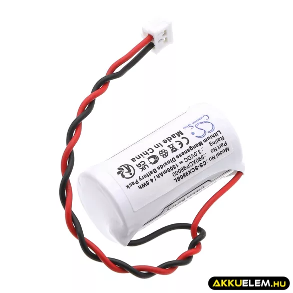 Utángyártott Schneider PLC Li-MnO2 elem 3V 1500mAh 990XCP98000 - CameronSino