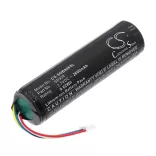 Utángyártott Shure adó-vevő Li-ion akkumulátor 3.7V 2600mAh 95A48182, SB908 - CameronSino
