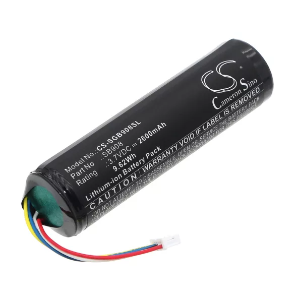 Utángyártott Shure adó-vevő Li-ion akkumulátor 3.7V 2600mAh 95A48182, SB908 - CameronSino