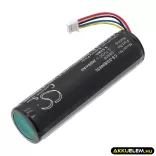 Utángyártott Shure adó-vevő Li-ion akkumulátor 3.7V 2600mAh 95A48182, SB908 - CameronSino