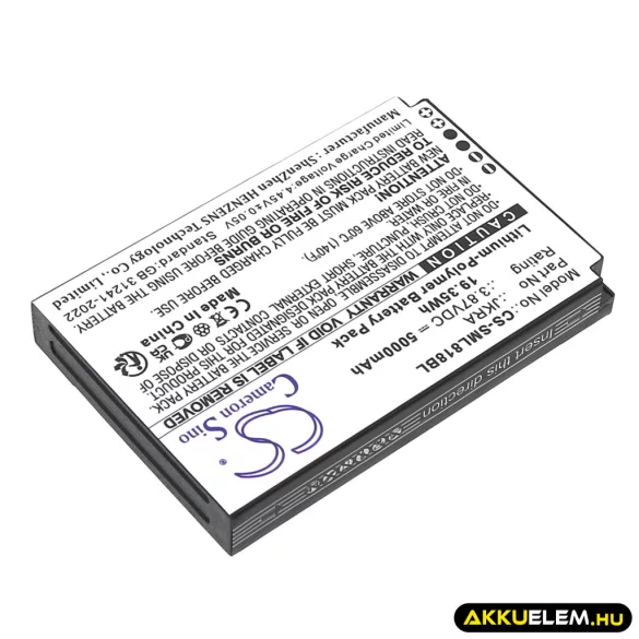 Utángyártott Geenk Fizetési terminál Li-Polymer akkumulátor 3.87V 5000mAh - CameronSino