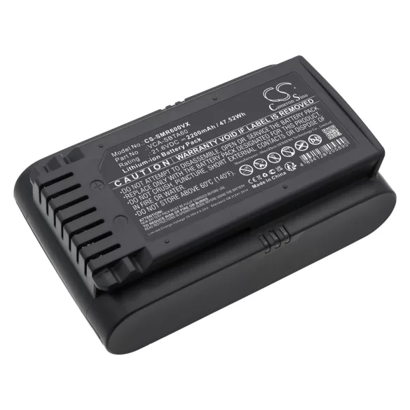 Utángyártott Samsung porszívó Li-ion akkumulátor 21.6V 2200mAh VCA-SBTA60, VCA-SBTA60/XAA - CameronSino