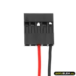 Utángyártott Yaskawa PLC Li-SOCl2 elem 3.6V 2700mAh ER6VC3N With JAE 5Pin Connector - CameronSino