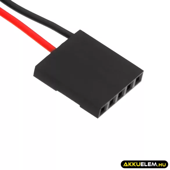 Utángyártott Yaskawa PLC Li-SOCl2 elem 3.6V 2700mAh ER6VC3N With JAE 5Pin Connector - CameronSino