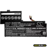 Utángyártott Acer laptop Li-Polymer akkumulátor 11.25V 3700mAh AP16A4K, KT.00304.003 - CameronSino