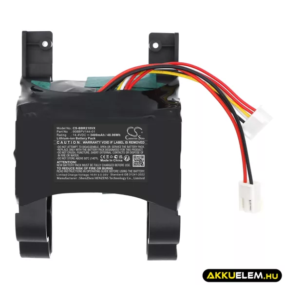 Utángyártott Bosch porszívó Li-ion akkumulátor 14.4V 3400mAh 908BPV144-01 - CameronSino
