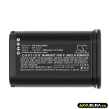 Utángyártott Leica Kamera Li-ion akkumulátor 7.2V 2600mAh 19531, BP-SCL6 - CameronSino