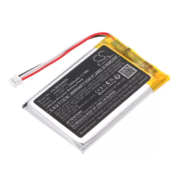 Utángyártott Babysense Babafigyelő Li-Polymer akkumulátor 3.7V 1000mAh AHB523450 - CameronSino