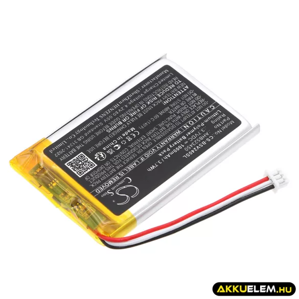 Utángyártott Babysense Babafigyelő Li-Polymer akkumulátor 3.7V 1000mAh AHB523450 - CameronSino