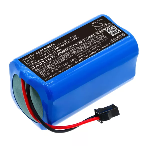 Utángyártott DEEBOT porszívó Li-ion akkumulátor 14.4V 2600mAh 10002265 - CameronSino