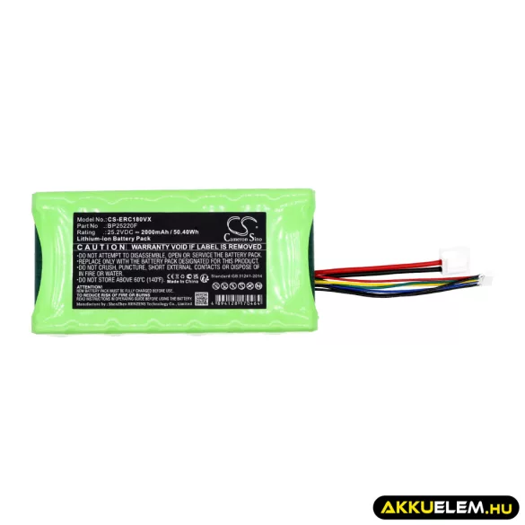 Utángyártott Keronic porszívó Li-ion akkumulátor 25.2V 2000mAh - CameronSino