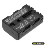 Utángyártott Sony Kamera Li-ion akkumulátor 7.4V 1600mAh NP-FM500H - CameronSino