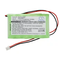   Utángyártott Honeywell Riasztó rendszer Ni-MH akkumulátor 7.2V 1500mAh 300-03864-1, LKP500-4B - CameronSino