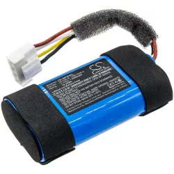   Utángyártott JBL hangszóró Li-ion akkumulátor 3.7V 5200mAh 1INR19/66-2, 33LIR200120 - CameronSino
