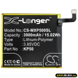 Utángyártott Motorola mobil Li-Polymer akkumulátor 3.85V 3900mAh KP50 - CameronSino