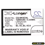 Utángyártott ZIKOM mobil Li-ion akkumulátor 3.7V 1200mAh - CameronSino