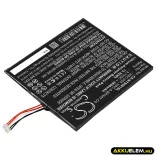 Utángyártott Nintendo Játékkonzol Li-Polymer akkumulátor 3.7V 3600mAh HAC-003, HAC-A-BPHAT-C0 - CameronSino