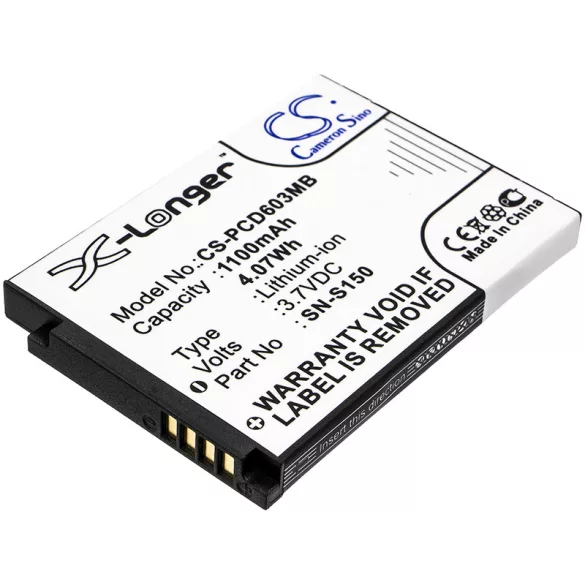 Utángyártott Philips Babafigyelő Li-ion akkumulátor 3.7V 1100mAh SN-S150, N-S150 - CameronSino