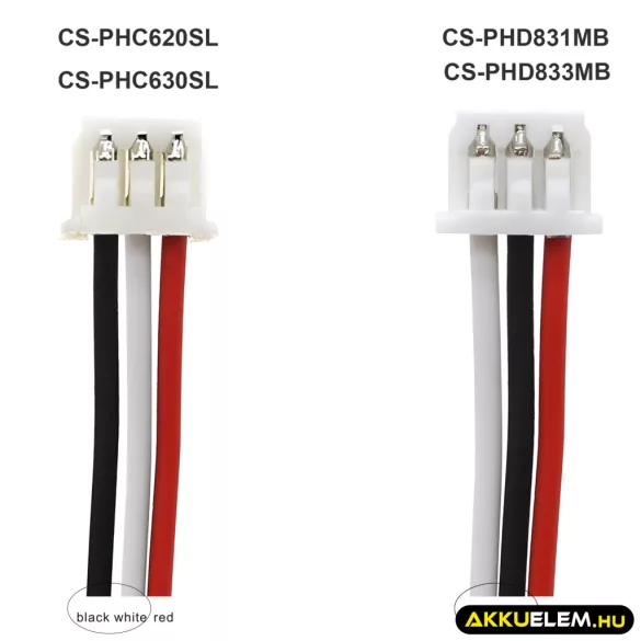 Utángyártott Philips Babafigyelő Li-ion akkumulátor 3.7V 2600mAh 1S1PBL1865-2.6, NTA3459-4 FEKETE - CameronSino