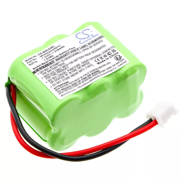 Utángyártott SportDog Kutyanyakörv Ni-MH akkumulátor 7.2V 210mAh DC-23, MH250AAAN6HC - CameronSino