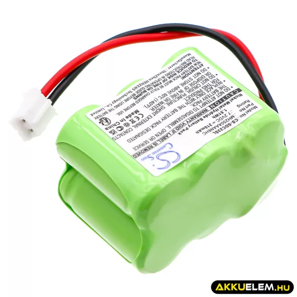 Utángyártott SportDog Kutyanyakörv Ni-MH akkumulátor 7.2V 210mAh DC-23, MH250AAAN6HC - CameronSino
