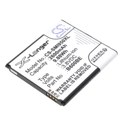   Utángyártott Samsung mobil Li-ion akkumulátor 3.8V 2600mAh B600BE, B600BU X-Hosszabb - CameronSino