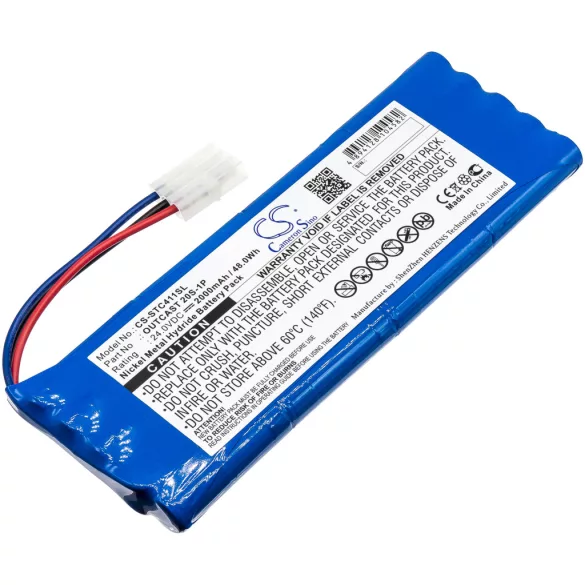 Utángyártott Soundcast hangszóró Ni-MH akkumulátor 24V 2000mAh OUTCAST 20S-1P - CameronSino